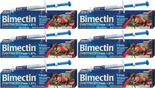 6 pack Paste Horse Dewormer Apple Flavor  (6 DOSES) NIB Ex11/26