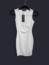 Nasty Gal Cut-Out of this World Bodycon Dress White Size 6BRAND NEW WITH TAGS