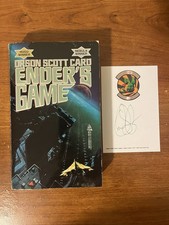 SIGNED Ender s Game Mass Market Paperback 1st...
