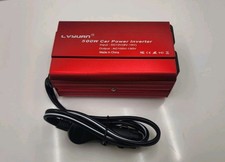 Car 500W Power Inverter Converter 12V to 110V 2USB 2AC Charge Phone Laptop Red