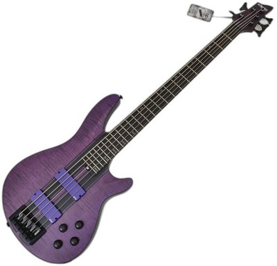ベース SCHECTER C-5 GT satin trans purple Schecter 5-String C-5 GT Bass Satin Trans Purple (STP) #1533 for