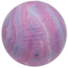 Champion Sports Official Size Rubber Lacrosse Ball - Multi-Colored (Single)