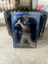 Kale Fountain 1st 2025 Bowman Chrome Sapphire #BCP-246 San Diego Padres