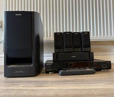 Sony TA-VE150 Integrated AV Amplifier 5.1 Channel Input Black with speakers 