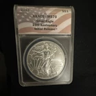 U.S. Mint 2011 Silver Eagle 25th Anniversary ANACS MS70 1 oz .999 Silver