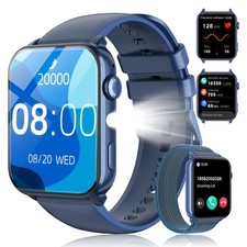 Smart Watch for Men Women Answer/Make Calls , Fitness Tracker w/ Blood Pressure