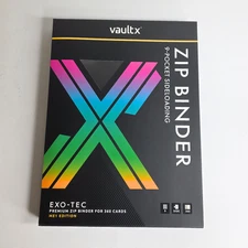 Vault X ME1 9 Pocket Binder Exo-Tec Zip Mega Evolutions 1st Edition - NEW SEALED
