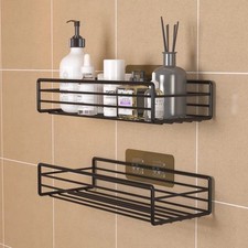 2X Bathroom Shelf Shower Caddy Rack Storage Organiser Tray Holder Accessories UK
