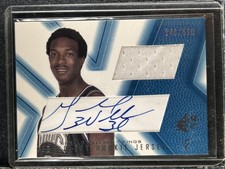 Wallace, Gerald - 2001 SPx - Swatch/Autograph - 346/800