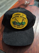 Chevron USA Richmond Refinery FCC Shutdown 1989 Baseball Cap With Adjustable