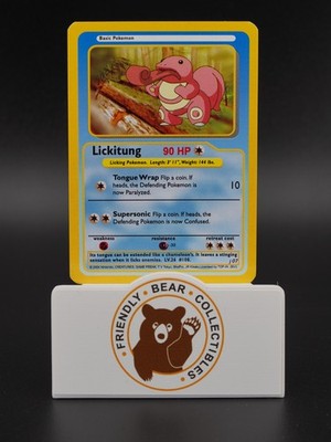 Pokémon TCG Funskool Lickitung #j07 Indianer Banned TCG 2004