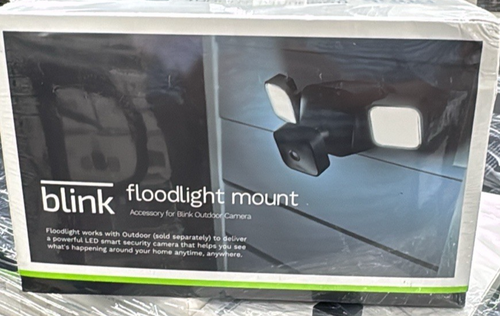 *Brand New* Floodlight Mount Accessory for Blink Outdoor Camera - Black - Picture 2 of 8