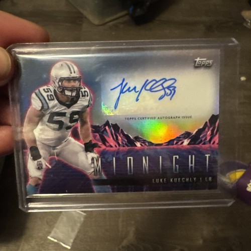 2024 Topps Midnight Luke Kuechly Horizon Autogramm #HZS-LK Carolina Panthers