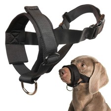 Dog Muzzle for Small Medium Large Dogs Anti Biting Barking Chewing with Soft ...