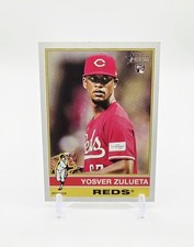 2025 Topps Heritage Yosver Zulueta Rookie No. 132