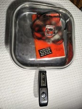 Vintage Sunbeam Fry Pan Skillet With Clear Lid Made In USA In The 50s Tested Ok