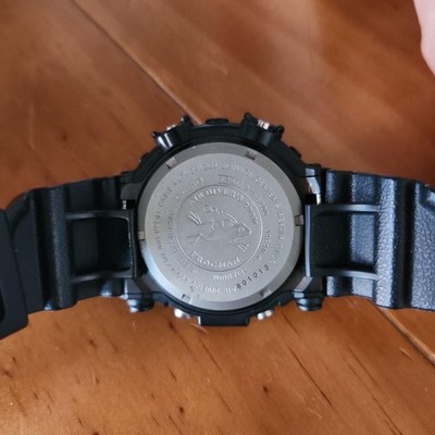 Casio G Shock Frogman Diver Watch Titanium Black 200m Digital