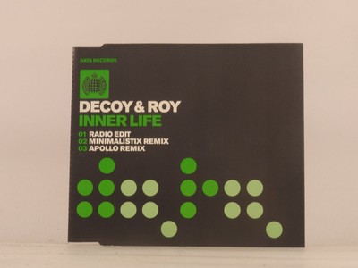 DECOY & ROY INNER LIFE (L1) 3 Track CD Single mit Bildhülle DATENAUFZEICHNUNGEN