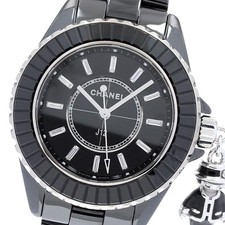 CHANEL J12 Mademoiselle Acte II H6479 K18WG Limited to 555 Quartz Ladies_811779