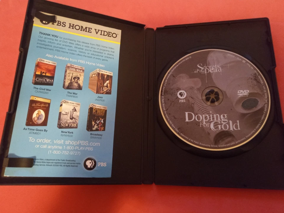 Secrets of the dead - Doping for gold dvd PDS home video documentary ( region 1) - Image 3 of 3