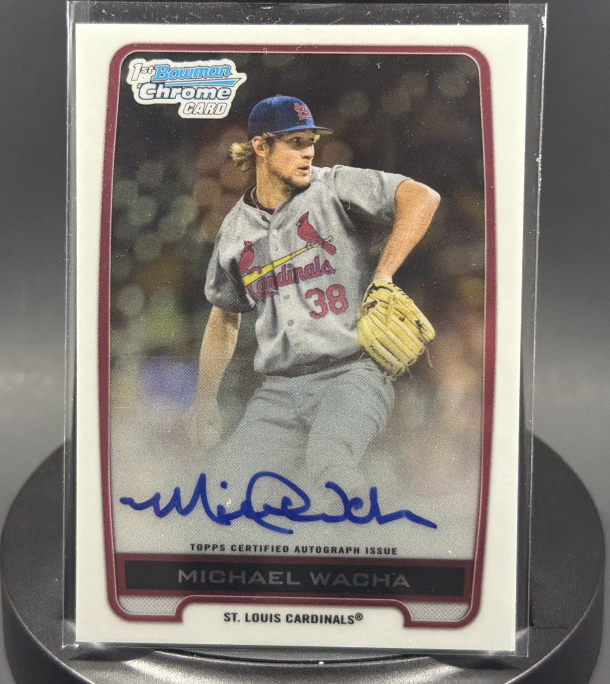 2012 Bowman Draft Picks & Prospects -Chrome Draft Picks Autographs Michael Wacha
