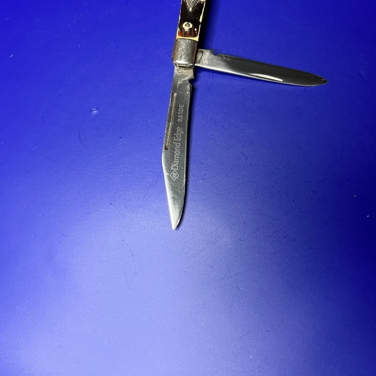 VINTAGE IMPERIAL USA DIAMOND EDGE 851DE SLIM JACK KNIFE | eBay