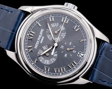 Patek Philippe 5035G-017 5035G Annual Calendar 18K White Gold Gray Roman Dial 5