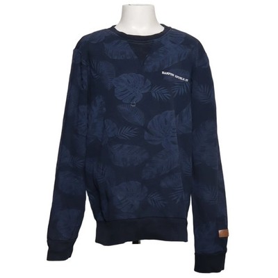 Hampton Republic, Sweatshirt, Größe: 158/164, Blau, Baumwolle, Blumen #ZIm
