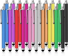 20 Pack Universal Aluminum Stylus Pen High Precision for Touchscreens Drawing