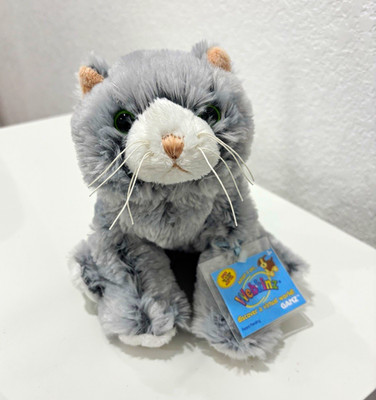 Ganz Webkinz Silversoft Cat with Unused Code - Plush Stuffed Animal HM222