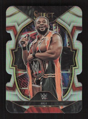 Big E 2023 Panini Select WWE Silver Prizms Die Cut #2