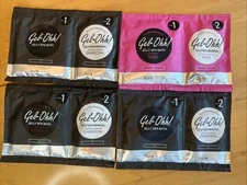 Set of Four (4) Avry Beauty Gel-Ohh! Jelly Home Pedicure Spa Bath/Foot Soak Rose