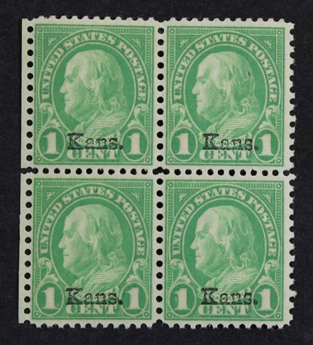 CKStamps: US Stamps Collection Scott#658 Block Mint NH OG