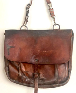 p*7様 60s US.MAIL leather Vintage USPS Bucheimer 1965 U.S. Mail Postal Carrier Leather