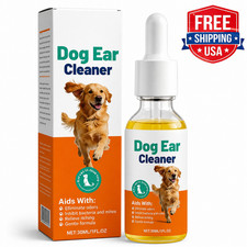Pup Labs Ear Clear, Natural Dog Ear Cleaner and Infection Treatment for Dogs