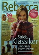 Mein Strickmagazin Rebecca 64 Einfach Stricken 39 Modelle Herbst-Winter