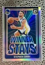 Stephen Curry 2024-25 Panini Donruss Optic Winner Stays Holo Prizm #3 Warriors
