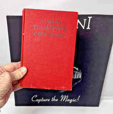 HARD TO FIND "Howard Thurston's CARD TRICKS" HARDBACK, COPYRIGHT, 1903
