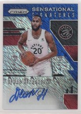 2019-20 Prizm Sensational Signatures FOTL Blue Shimmer Dewan Hernandez Auto 01ic