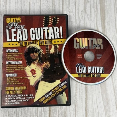 Play Lead Guitar -The Ultimate DVD Guide Guitar World w/Andy Aledort 3 Hrs. READ