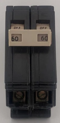 EATON / CUTLER-HAMMER Eaton Cutler-Hammer CH260 60 Amp 2-Pole Circuit Breaker Type CH 120/240V New