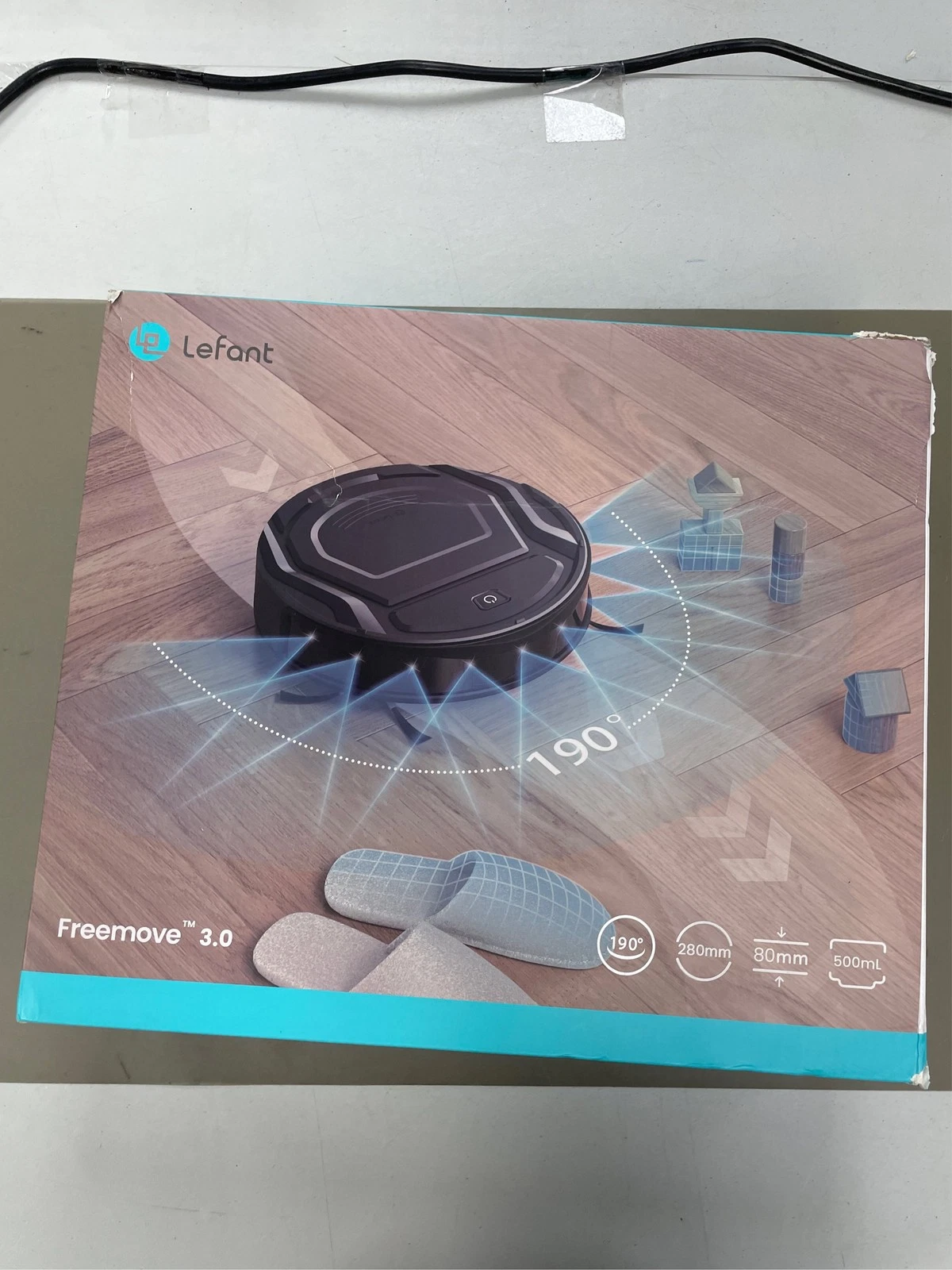 Lefant Robot Vacuum Cleaner, Strong Suction, 120 Mins Runtime, Slim, Low Noise 3