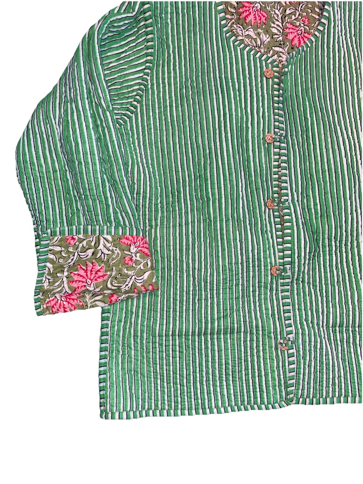 Reversible Quilted Lightweight Jacket Size LARGE … - image 7