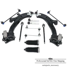 For 2013-2018 Acura RDX 12Pcs Front Lower Control Arm Tie Rod End Suspension Kit