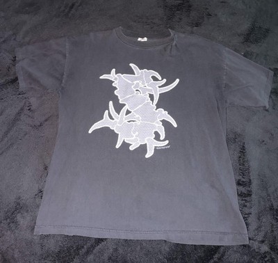 Sepultura XL Vintage Shirt Logo Extra Large 1997 Blue Grape Double Sided 90s