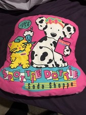 1996 Vintage Sanrio Spottie Dottie Soda Shoppe Pillow Cushion RARE