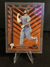 2025 Topps Update Series - Rafael Marchan #US289 Holiday Orange & Black Foil