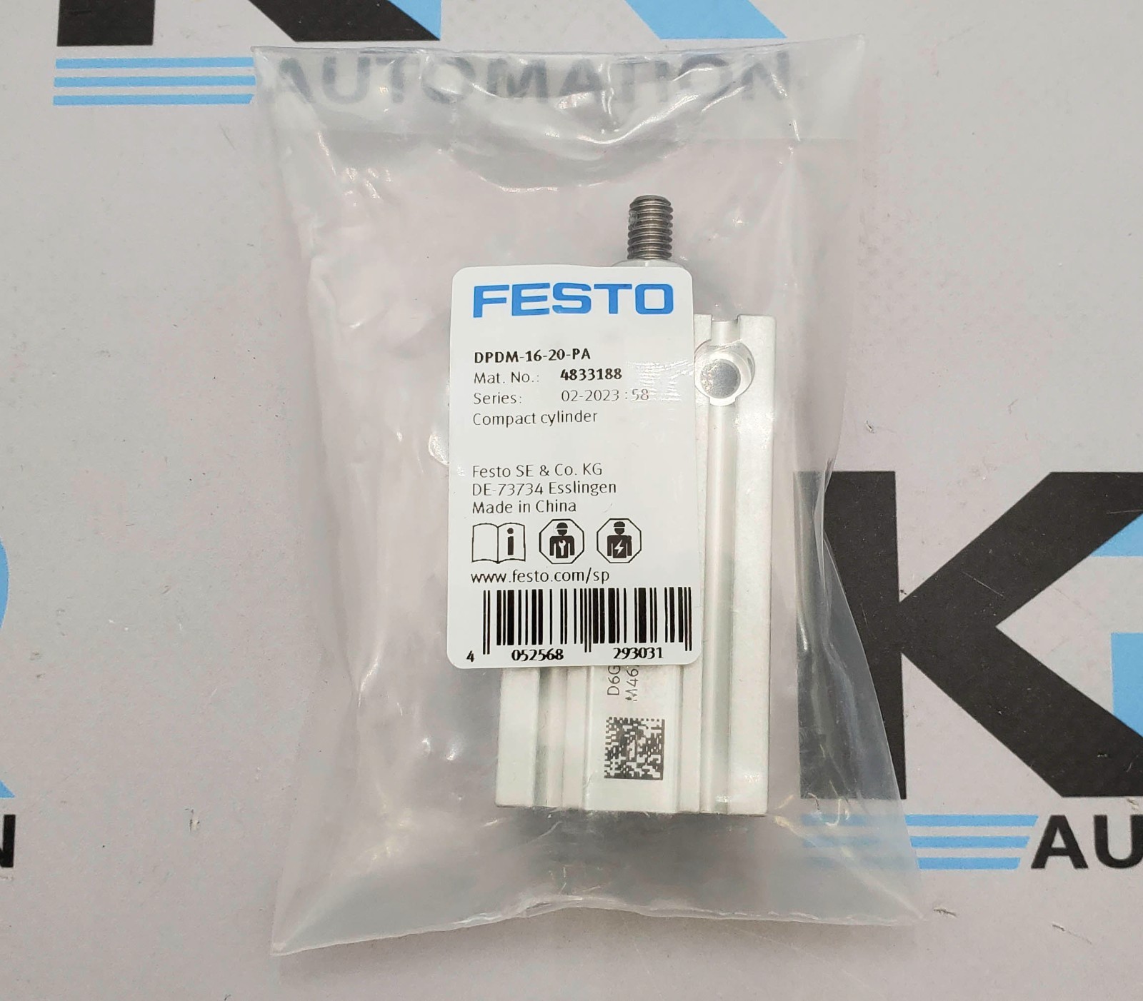 Festo DPDM-16-20-PA Multi Position Compact Air Cylinder