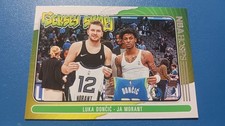 2020-21 Panini Hoops Basketball #7 Jersey Swap Luka Doncic Ja Morant