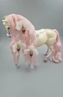 Vintage 1992 Barbie Crystal Hearts Horse & Carriage #10142 Mattel